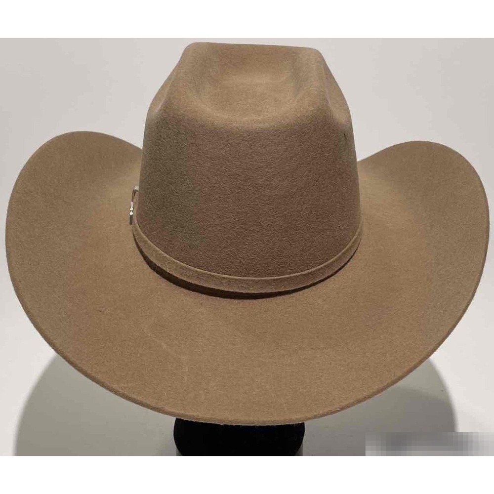 Resistol Pennington Pecan Brown Felt Cowboy Hat Cody Johnson RWPN TN-CJ40P5AL - Picture 2 of 7
